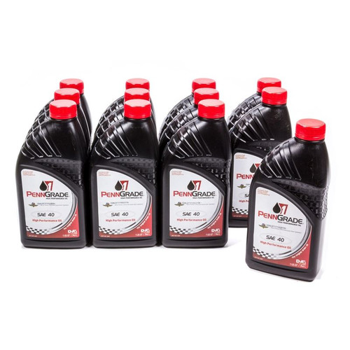 Penngrade Oil 71406-12 40W Motor Oil, Semi-Synthetic, High Zinc, 1 Qt. Case of 12