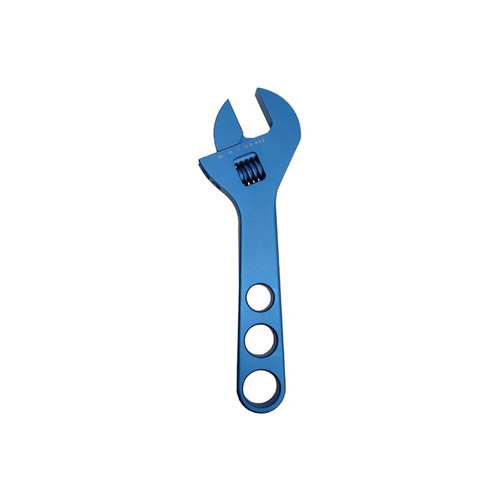 ProForm 67728 Adjustable AN Fitting Wrench This Wrench Fits AN Fitting Sizes 10AN-20AN Blue Anodized Billet Aluminum