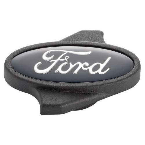 Ford Racing 302-334 Air Cleaner Center Nut Ford Black Ford Oval Logo Black Anodized