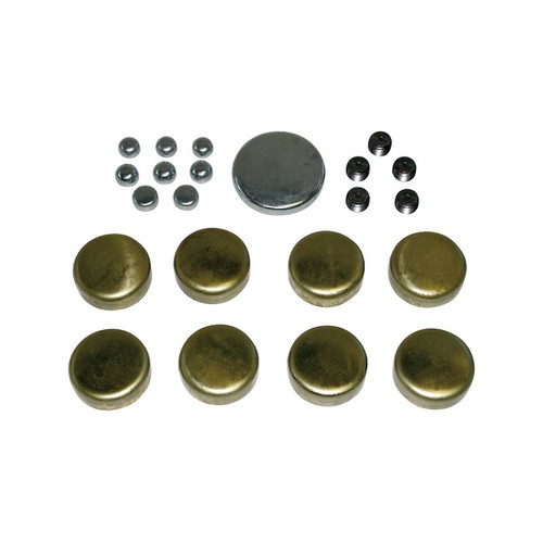 ProForm 66556 Brass Freeze Plug Kit For Ford 429-460 Engines All Sizes Needed Included