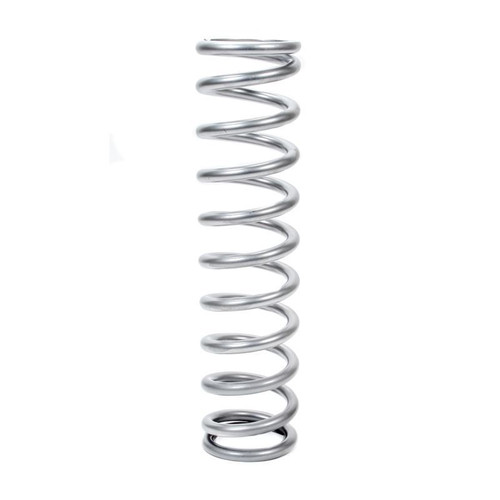 QA1 14HT225 10 in. Long, 2.5  in. Long I.D. High Travel Spring, 225 lbs. Silver