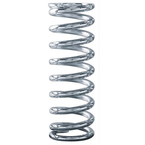 QA1 10CS250 10 in. Long, 2.5 in. Long I.D. Spring, 250 lbs. Chrome