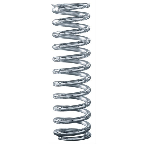 QA1 12CS375 12 in. Long, 2.5 in. I.D. Spring, 375 lbs. Chrome Plated