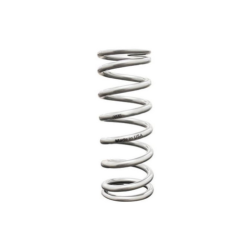 QA1 9HT650 9 in. Long, 2.5  in. Long I.D. High Travel Spring, 650 lbs. Silver