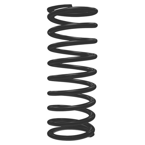 QA1 12HT130B 12 in. Long, 2.5 in. I.D. High Travel Coil Spring, 130 lbs. Black