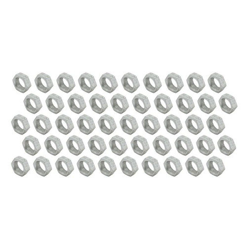 Allstar ALL18281-50 Jam Nuts 5/8-18 in. Left Hand Aluminum, Pack of 50