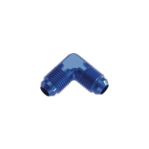 Redhorse 821-08-1 Fitting, -8 AN Male Union, 90 Degree Aluminum, Blue Anodized