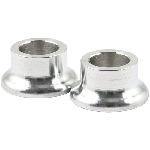 Allstar ALL18592 Tapered Spacers, 1/2 in. ID. 1/2 in. Thick, Aluminum, Universal, Pair