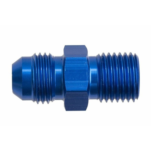 Redhorse 8161-08-18-1 Adapter, -08 AN to 18mm x 1.5, Male Blue, Aluminum, Each