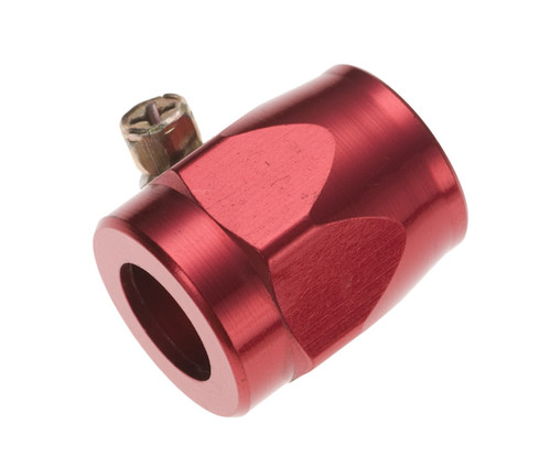 Redhorse Performance 993-12-3 Hose Clamp, Worm Gear, 993 Series, 3/4 in Hose, Hex, Aluminum, Red Anodized, Each