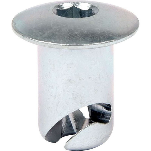 Allstar ALL19162 Quick Turn Fastener, Oval Head, Alen, 7/16 x 0.500 in Body, Steel, Clear, Pack of 10