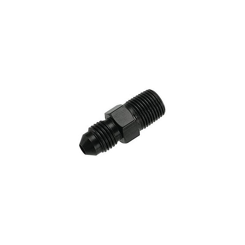 Redhorse 816-04-02-2 Fitting -04 AN To 1/8 in. NPT, Straight, Aluminum, Black