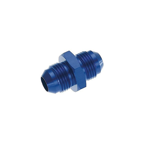 Redhorse 815-10-1 Fitting, -10 AN Male Union, Aluminum, Blue Anodized, Each