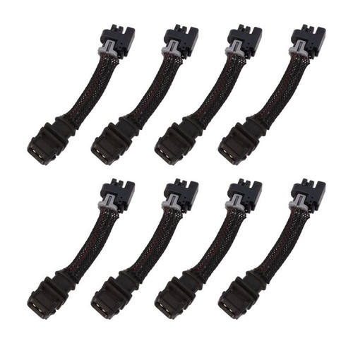 TSP 81035 Fuel Injector Plug Adapters, EV1 to Multec, Set of 8