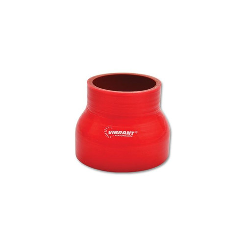 Vibrant Performance 2779R Reducer Hose Coupler, 2 in. I.D. x 3 in. I.D. x 3 in. Long, Red
