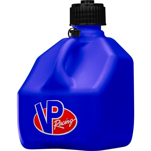 VP Fuel 4184 3 Gallon, Blue Utility Jug, O-Ring Seal Screw-On Cap, Vent, Square, Plastic, Set of 4