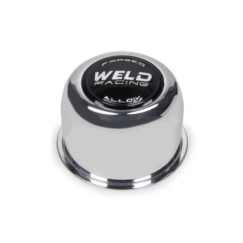 Weld P605-5173 Center Cap, 3.16 in. OD, Push Through, Aluminum, Polished, Each