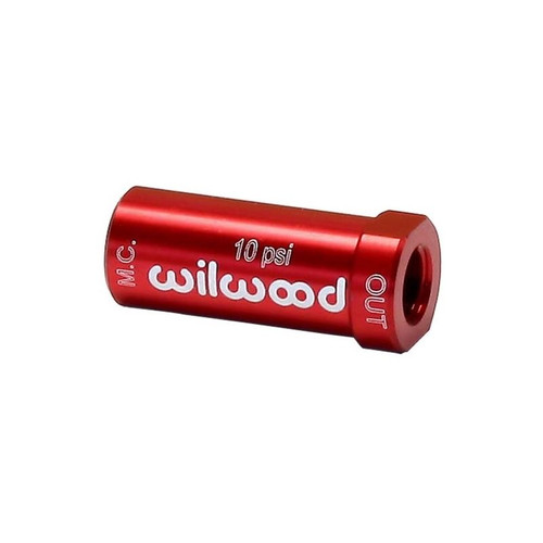 Wilwood 260-13707 External Residual Pressure Valve, 10 lbs.