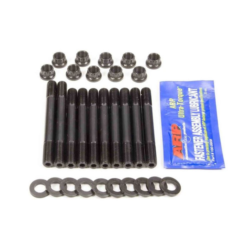 ARP 208-5402 Honda 4-Cyl. 2-Bolt Main Studs, 12-Point Nuts, Chromoly, Kit