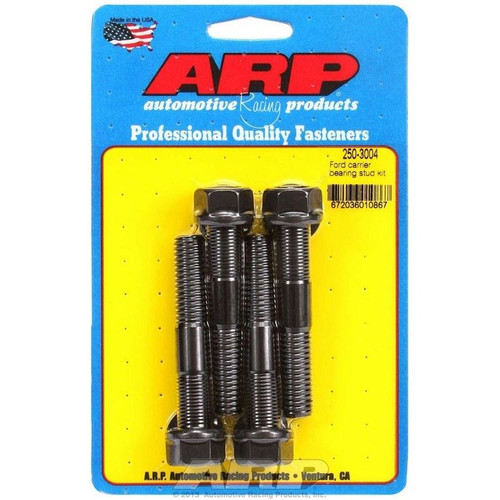ARP 250-3004 Ford 9 in. Main Cap Studs, 1/2-13 in.-1/2-20 in. Thread, 3.250 in. Long, Hex Head, Set of 4