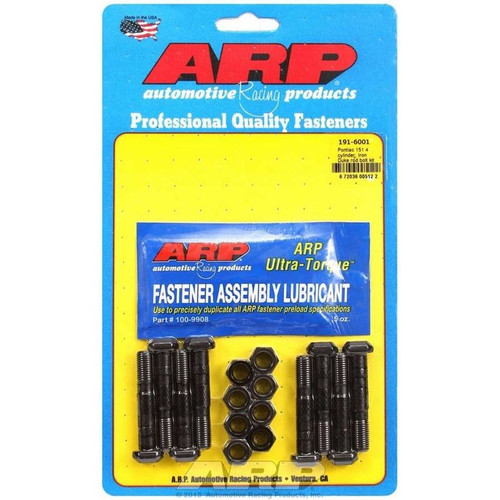 ARP 191-6001 GM 4-Cyl. High Performance Connecting Rod Bolts, Hex, Chromoly, Set of 8