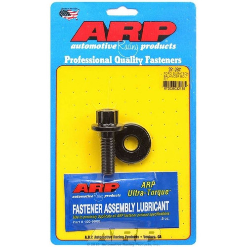 ARP 251-2501 Ford 4-Cyl. Balancer Bolt, M14 x 1.50 Thread, 3.500 in. Long, 12-Point, 8740 Chromoly