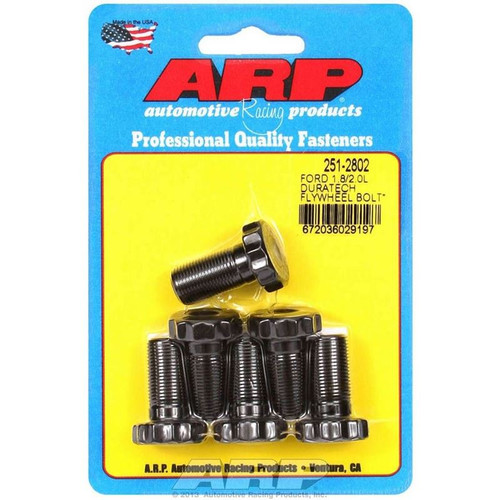 ARP 251-2802 Ford 4-Cyl. Pro Series Flywheel Bolts, M12 x 1.0, 12-Point, 0.990 in. Long