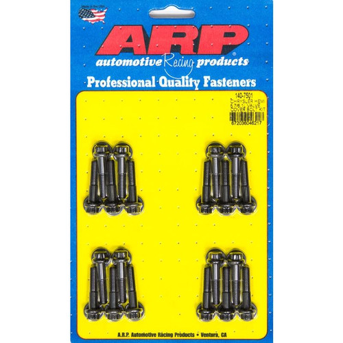 ARP 140-7501 Mopar Hemi III, Cover Bolt Kit, 1.181 in. Long, 12-Point, Chromoly, Set of 20