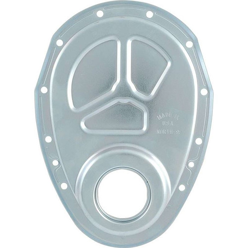 Allstar Performance ALL90010 Small Block Chevy Timing Cover, Steel, Cadmium Coated