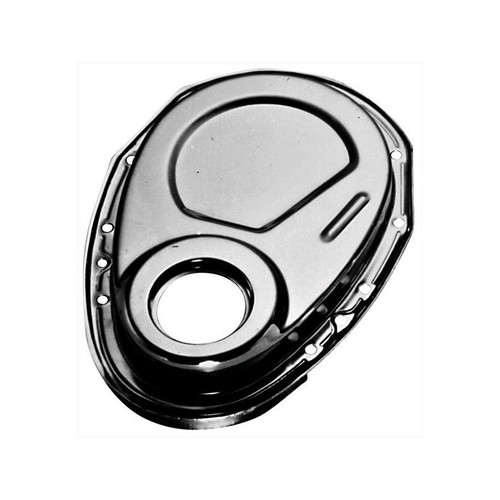 Big End Performance 43120 Small Block Chevy Timing Cover, Raw