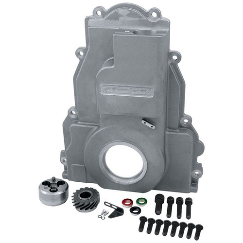 Allstar Performance ALL90090 LS Timing Cover  Distributor Conversion Kit, 1-Piece, Aluminum