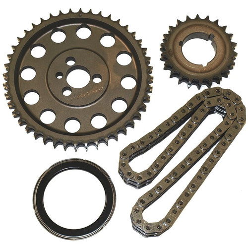 Cloyes 9-3646TX3 SBC/Oldsmobile V8, Timing Chain and Gears, Double Roller, Billet Steel Sprockets