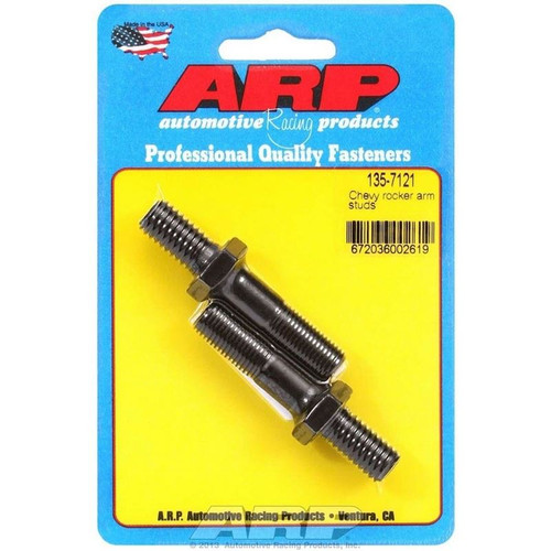 ARP 135-7121 BBC, High Performance Rocker Arm Studs, 7/16-14 in. Base, 1.750 in. Long, Pair