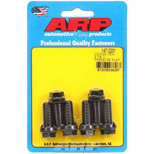 ARP 147-2201 Mopar Hemi, High Performance Pressure Plate Bolt Kit, M10 x 1.5 Thread, Hex