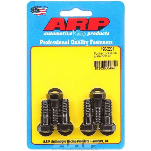 ARP 190-2201 Pontiac V8, High Performance Pressure Plate Bolt Kit, 3/8-16 in. Thread, Hex