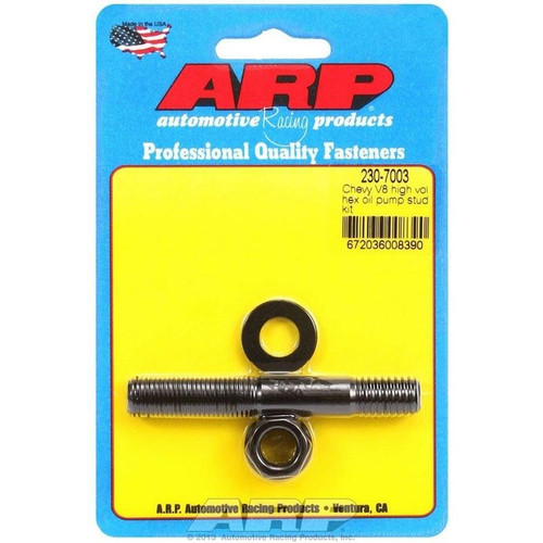 ARP 230-7003 Big Block Chevy, Oil Pump Studs Chromoly, Black Oxide, Kit