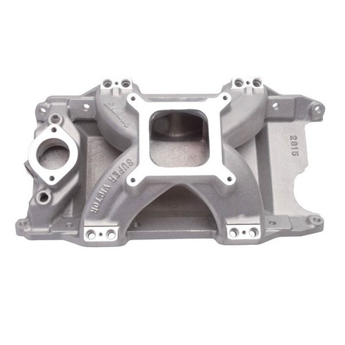 Edelbrock 28155 Small Block Chrysler Super Victor EFI Intake Manifold, Aluminum, Single Plane, Natural