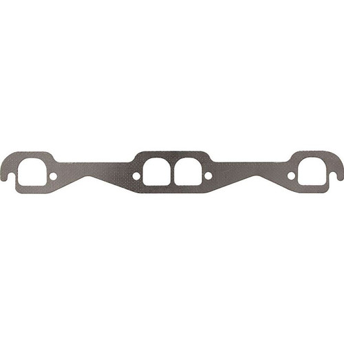 Allstar ALL87266 SBC Header Gasket Set, Steel Core Laminate, D Port, 1.520 in. x 1.510 in. Each