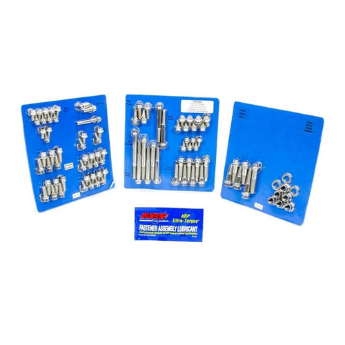 ARP 545-9501 Mopar B/RB, Engine Fastener Kit, 12-Point, Stainless Steel, Polished ARP 545-9501 Mopar B/RB, Engine Fastener Kit, 12-Point, Stainless Steel, Polished