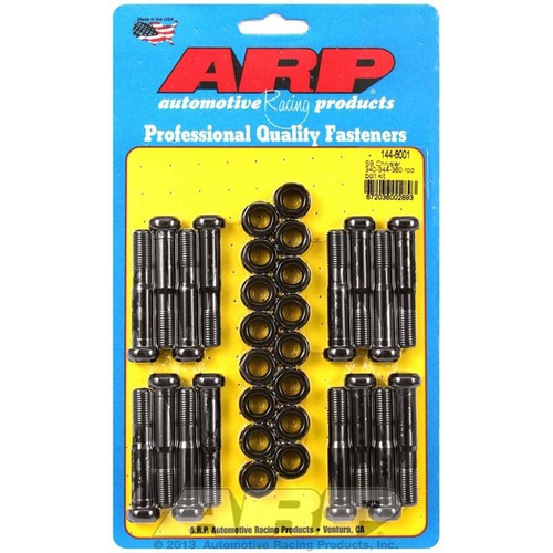 ARP 144-6001 SB Mopar, High Performance Connecting Rod Bolts, Hex, Chromoly, Set of 16