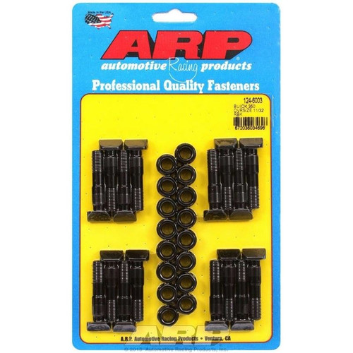 ARP 124-6003 Buick V8, High Performance Connecting Rod Bolts, Hex, Chromoly, Set of 16