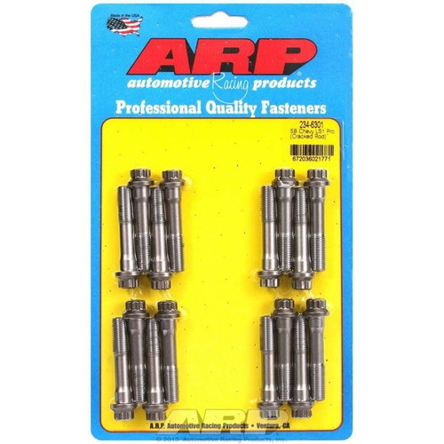 ARP 234-6301 LS, Pro Connecting Rod Bolts, 12-Point, ARP2000, Set of 16