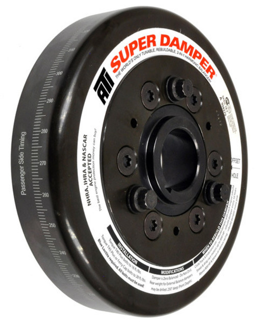 ATI 918310 Big Block Ford, FE, Super Damper, 7.074 in. SFI, Steel, Internal Balance