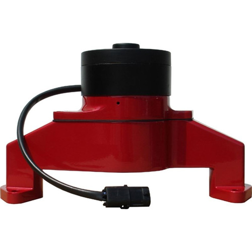 ProForm 68230R Electric Water Pump, Aluminum, Red Powdercoat, Fits BB Chevy Engines