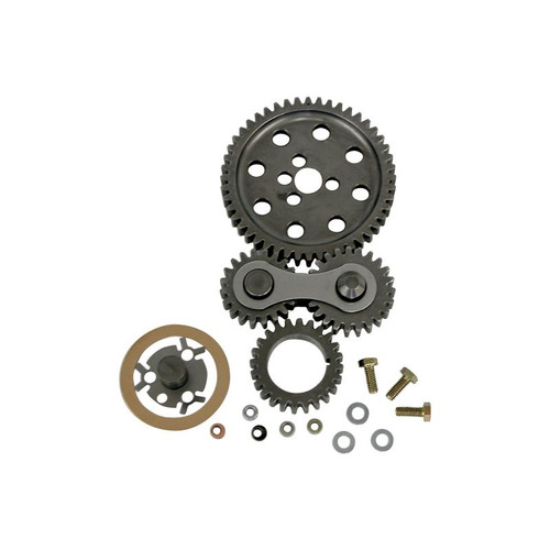 ProForm 66918C Big Block Chevy Timing Gear Drive, Dual Idler, Under Cover, Steel, Kit