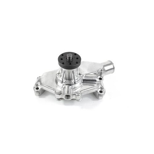 TSP HC8008P Chevy Small Block Mechanical Water Pump, Chircle Track Short, High-Flow, Polished