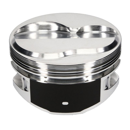 JE Pistons 213110 Small Block Chevy Forged Piston, Dome, 4.135 in. Bore, -2.50cc, Kit