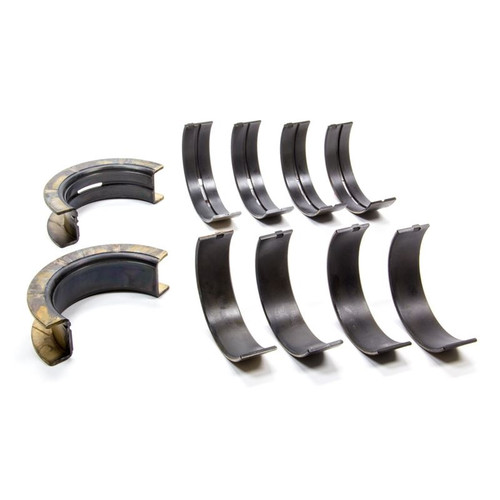 King Bearing MB5503XP Ford Cleveland, Main Bearings, XP-Series, 1/2 Groove, Stock, Set of 5