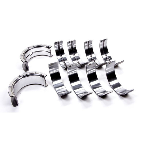 King Bearing MB5116HP-010 Mopar RB/Hemi, Main Bearings, HP-Series, .010 in. Undersize, 1/2 Groove, Set of 5