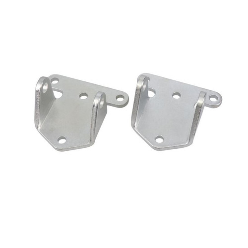 TSP 81105 Chevy V8 Motor Mount, Solid, Steel, 1/4 Thick, 1 11/16 Height, 2.5 Wide, Natural, Pair